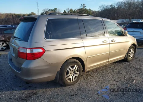 2006 Honda Odyssey Ex-L from USA, damaged, VIN 5FNRL38686B421550